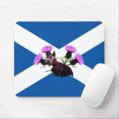 Schottlands schottischer Terrier und Thistles Mousepad (Mit Mouse)