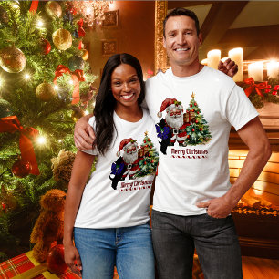 Schottlands Schottland Dog Xmas Personalisiert T-Shirt