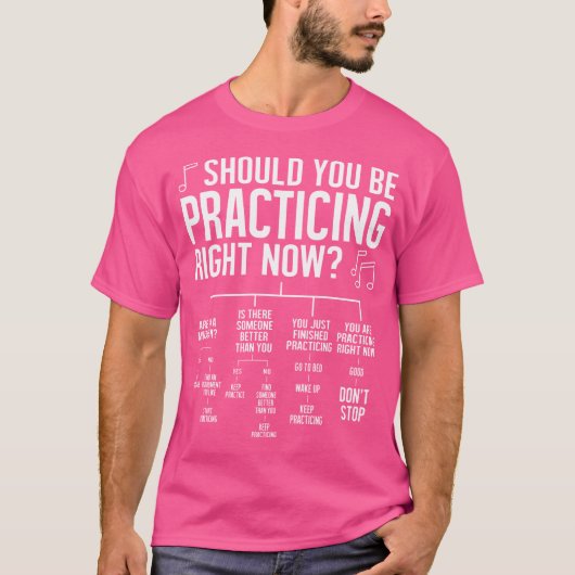 Schould You Be Practicing For Marching Band Or Orc T-Shirt (Vorderseite)