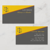 Schräg gelegene geometrische visitenkarte (Vorne/Hinten)