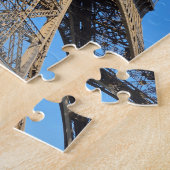 Schräge Eiffelturm Puzzle (Seite)