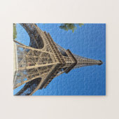 Schräge Eiffelturm Puzzle (Horizontal)