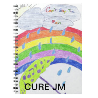 "SCHRÄGER HALT Kunst DES REGENS" durch "Emma " Notizblock