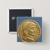 Schrägstrich von Constantine I Button (Vorne & Hinten)