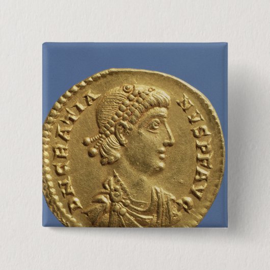 Schrägstrich von Gratian drapierte Button (Vorderseite)