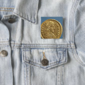 Schrägstrich von Theodosius I das große drapiert Button (Beispiel)