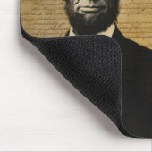 Schraham Lincoln Mousepad (Ecke)
