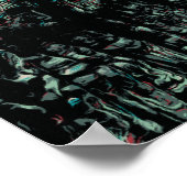 Schrammsteine, Elbe Sandstone Berge Poster (Ecke)