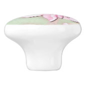 Schranktür oder Schubladenpult von Cherry Blossom Keramikknauf (Seitenansicht)