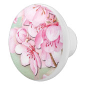 Schranktür oder Schubladenpult von Cherry Blossom Keramikknauf (Rechts)