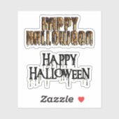 Schrappbuch Frohes Halloween Aufkleber (Blatt)