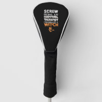 Schraube als Hexe der Ergotherapie zu Halloween