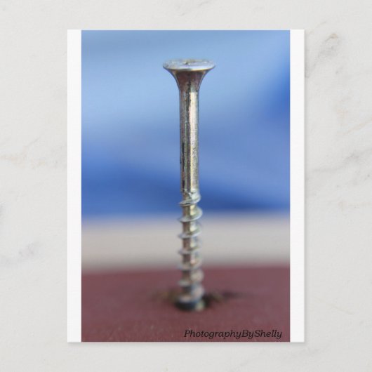 Schraube Postkarte (Vorderseite)