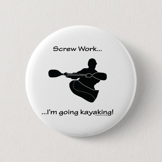 Schrauben-Arbeit… gehendes Kayaking Button (Vorderseite)