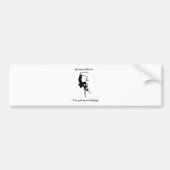 Schrauben-Arbeits-… gehendes Klettern Autoaufkleber (Vorne)