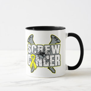Schrauben-Hodenkrebs Tasse