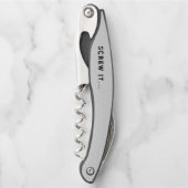 Schrauben - Korkenschraube Kellnermesser (Vorderseite)