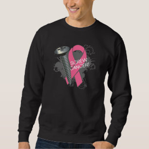 Schrauben-Krebs - Schmutz-Brustkrebs Sweatshirt