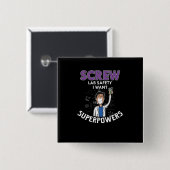 Schrauben-Labrador-Sicherheit will ich Button (Vorne & Hinten)