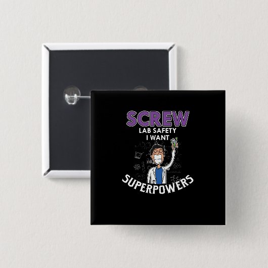 Schrauben-Labrador-Sicherheit will ich Button (Vorne & Hinten)