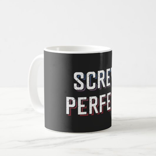 Schrauben perfekt kaffeetasse (Vorderseite Links)