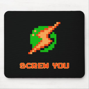 Schrauben Sie (Angriff) Sie Mousepad