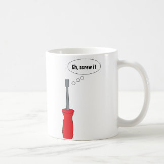 Schrauben Sie die Tasse