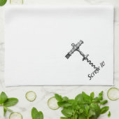 Schrauben Sie es Korkenzieher Handtuch (Gefaltet)