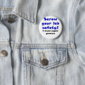 Schrauben Sie Ihre Labrador-Sicherheit, die ich Button (Beispiel)