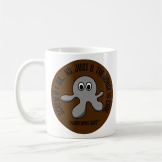 Schrauben Sie Sie und das Pferd, die Sie herein an Kaffeetasse