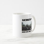 Schrauben Sie uns und wir multiplizieren Kaffeetasse (VorderseiteRechts)