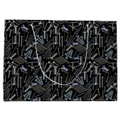 Schrauben und Nägel x4 schwarz BG Große Geschenktüte (Rückseite)