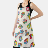 Schrauben und Unterlegscheiben nahtlos Schürze (InSitu)