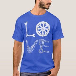 Schraubendreher Auto Mechaniker Werkstatt Mechanik T-Shirt
