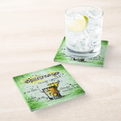 Schraubendreher Trinkrezept Glasuntersetzer (Schrägansicht)