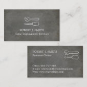 Schraubendreher-Visitenkarten Visitenkarte (Vorne/Hinten)