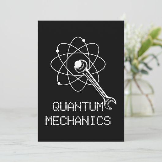 Schraubendreher-Werkstatt Garage Auto Mechanik G Einladung (Stehend Vorderseite)