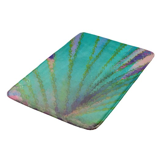 Schraubenkiefer Abstrakt Badematte (Schrägansicht)