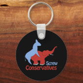 Schraubenkonservative Schlüsselanhänger (Vorderseite)