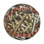 Schraubenkugel Baseball (Vorderseite Links)