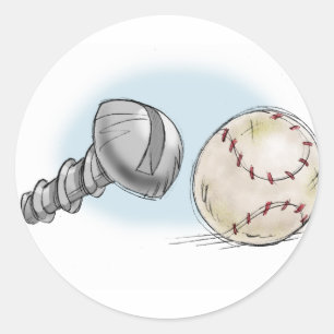 Schraubenkugel Runder Aufkleber