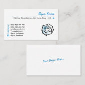 Schraubenmutter, handgezogen. Reparaturservice, Me Visitenkarte (Vorne/Hinten)