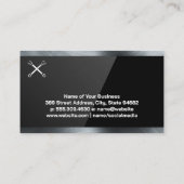 Schraubenschlüssel | Auto-Logo Visitenkarte (Rückseite)