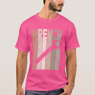 Schraubenschlüssel Mechaniker Vintage Handwerker R T-Shirt