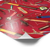 Schraubenzieher mit Messerputz Fotodruck (Ecke)