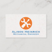 Schraubenzieher | Textrahmen Visitenkarte (Vorderseite)