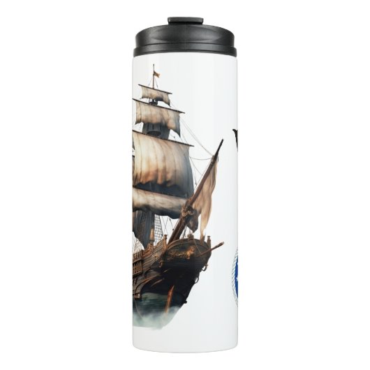 Schraubstock Marine Thermosbecher (Vorderseite)