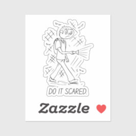 Schrecken - Courage Sticker