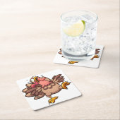 Schrecken in der Türkei Rechteckiger Pappuntersetzer (Vor Ort)