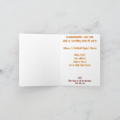 Schrecken-NachtHalloween-Party laden ein Einladung (Innenseite)